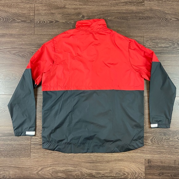 Nike Ohio State Buckeyes Men’s Red & Gray College Track Jacket Windbreaker Sz XL - Picture 7 of 7